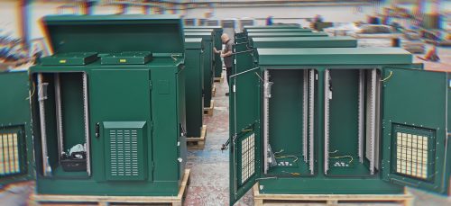 IP54 Cabinets in final quality inspection